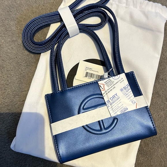 Telfar Cobalt Small Shopper - Picture 6 of 7